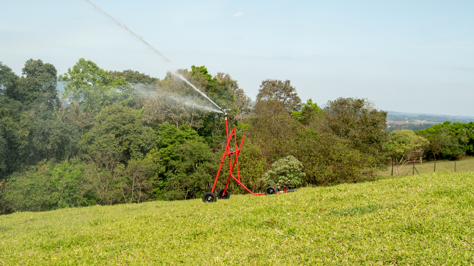 Irrigação com desnível, é possível?